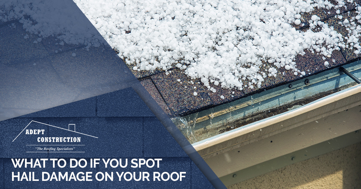 What to Do if You Spot Hail Damage on Your Roof