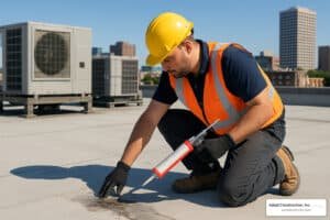 commercial roof leak repair