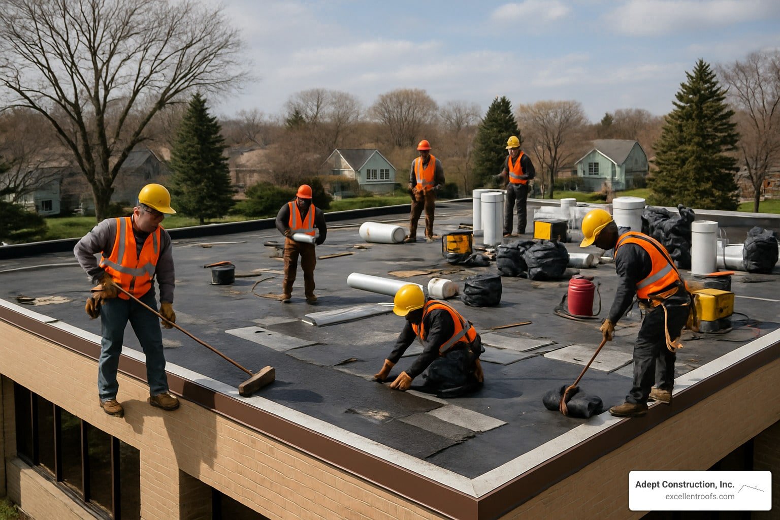 commercial roof replacement naperville il