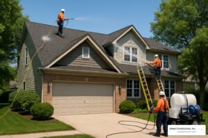 roof cleaning company naperville