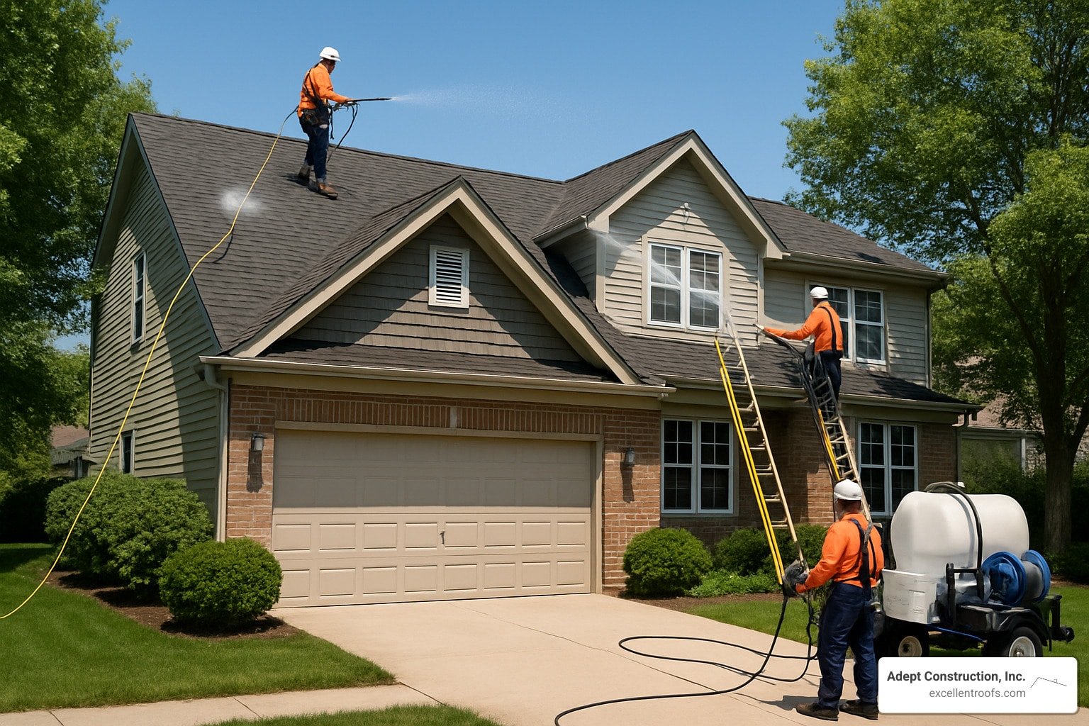 roof cleaning company naperville