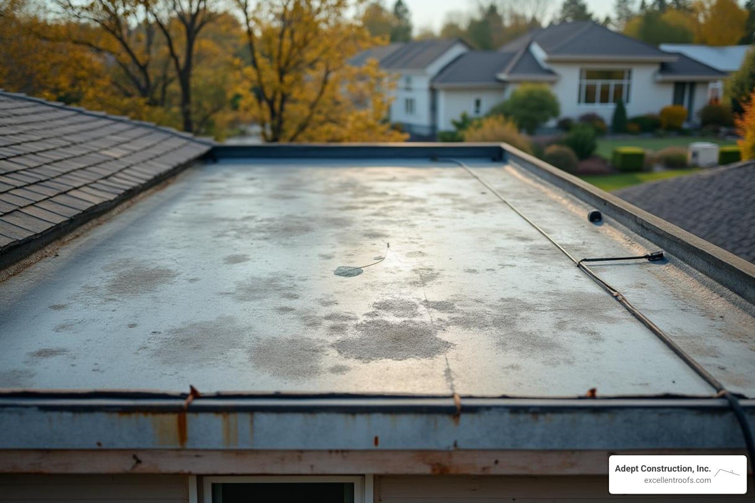 replace flat roof naperville il