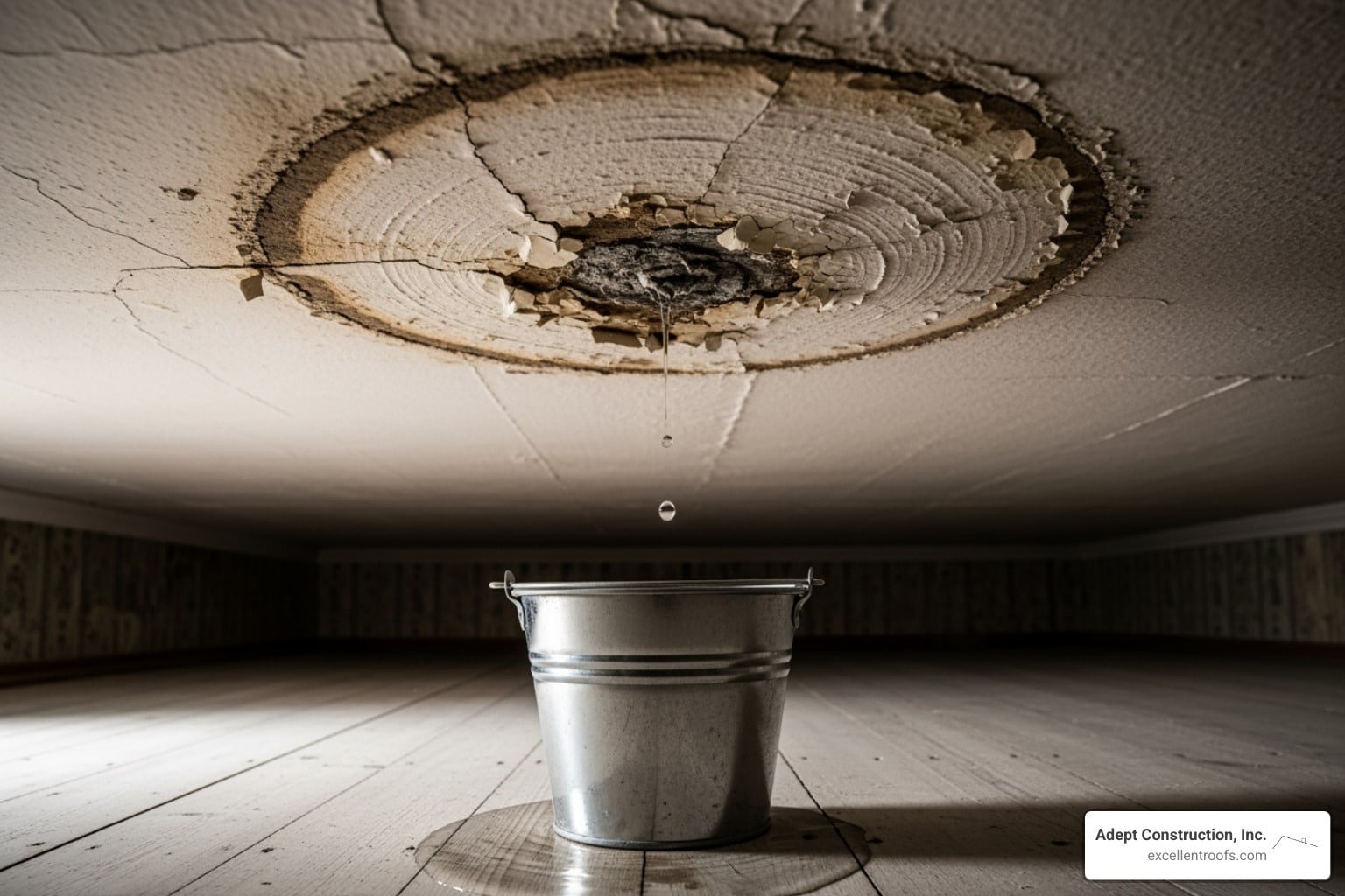 Roof leak detection