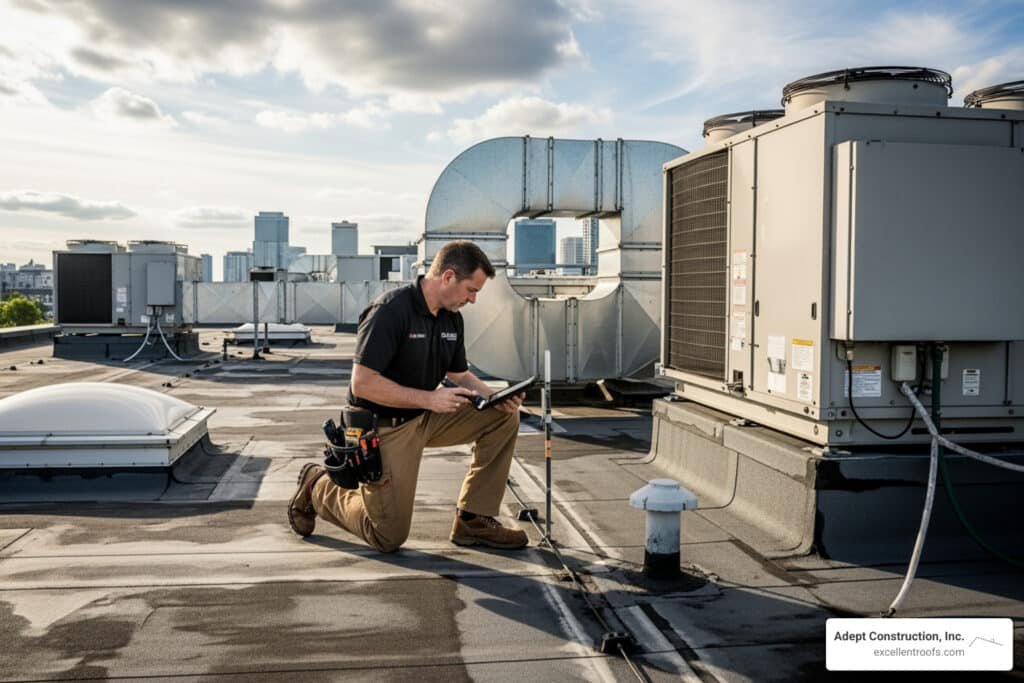 commercial roof inspection cost