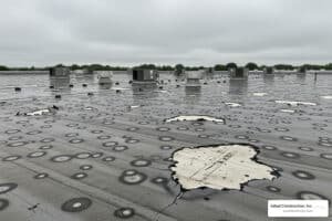 hail damage commercial roofing
