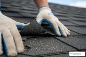 asphalt roof leak repair