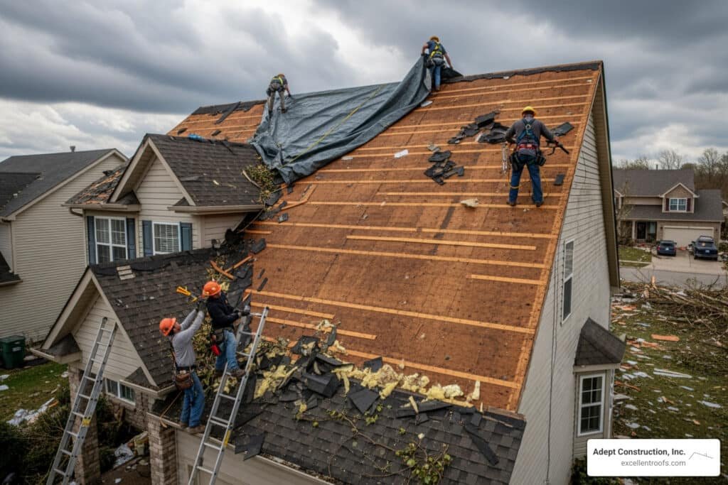 emergency roof repair Naperville