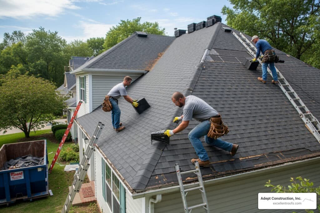 how much roof replacement