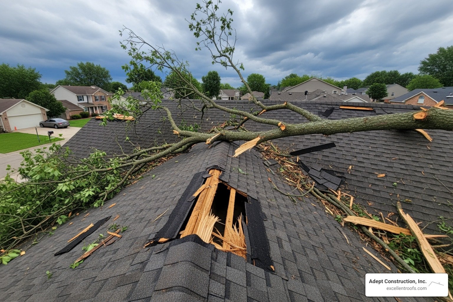 storm damage Downers Grove