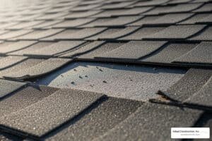 missing shingle repair