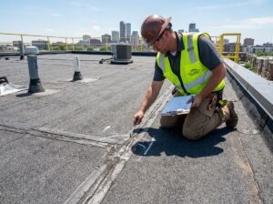 modified bitumen leak repair