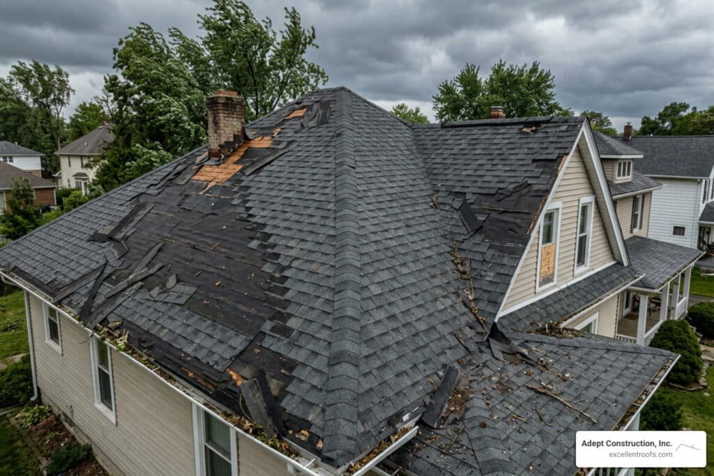 roof damage insurance claims