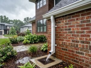 65mm square downpipe