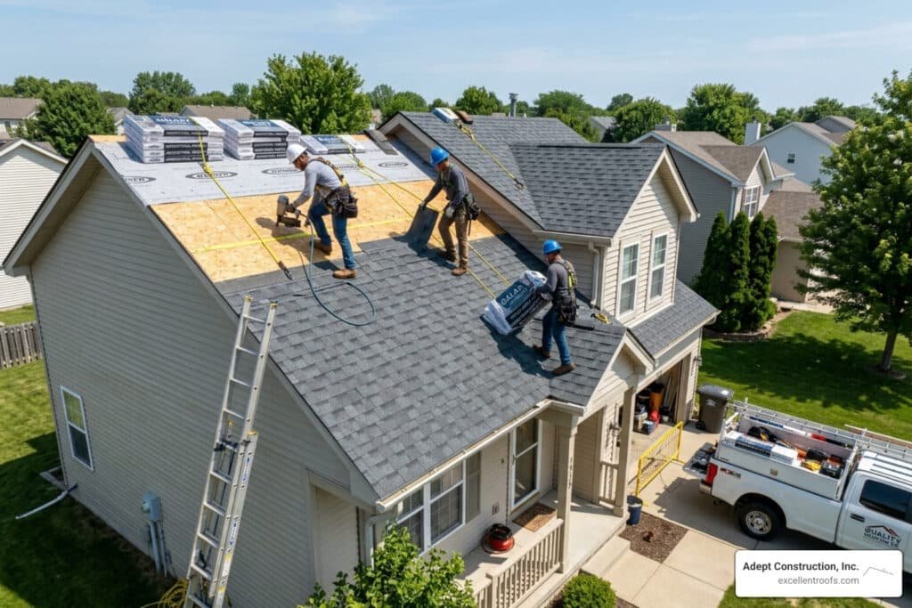cost of replacing asphalt shingle roof
