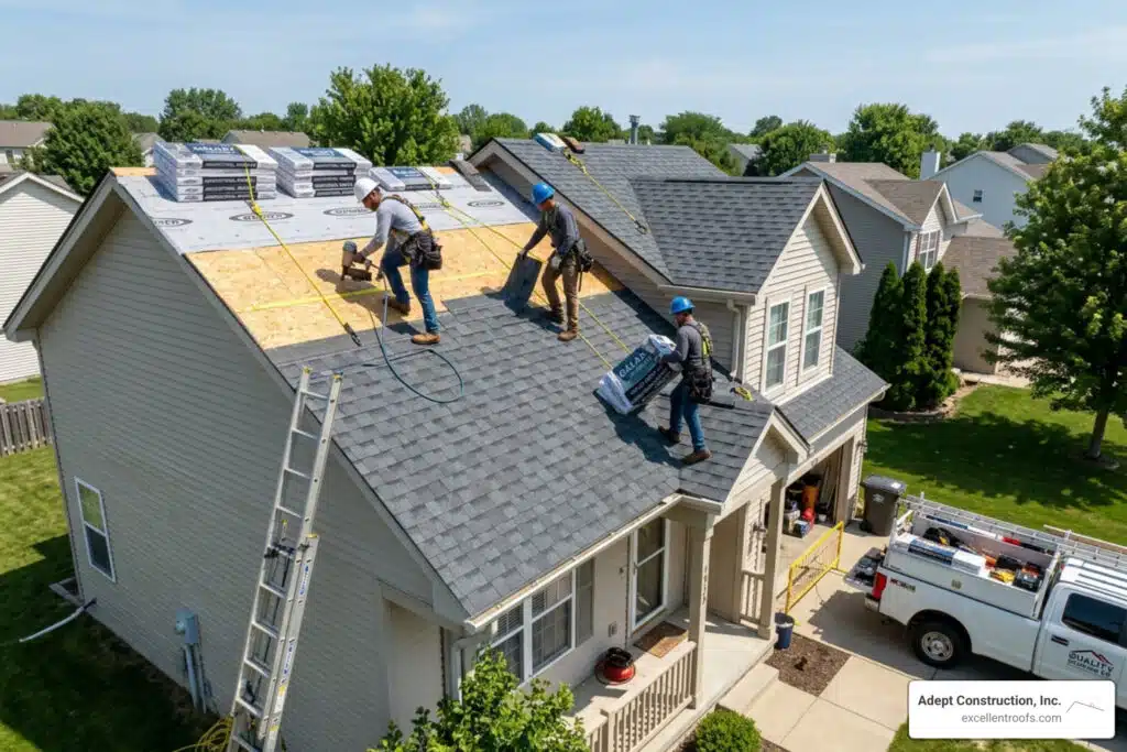 cost of replacing asphalt shingle roof