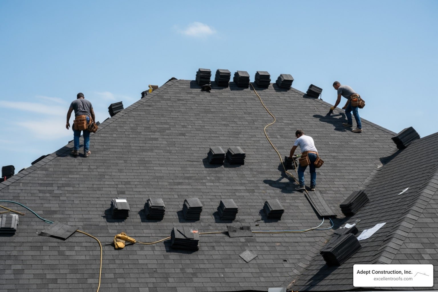 asphalt roof replacement