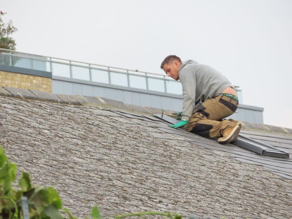 temporary roof repair