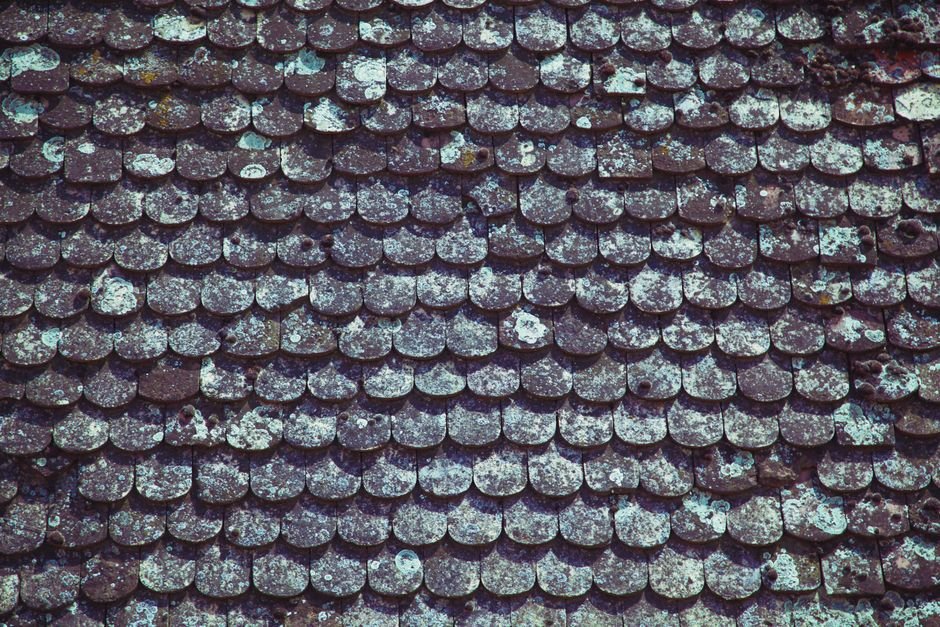 old roof replacement weathered residential roof curling shingles