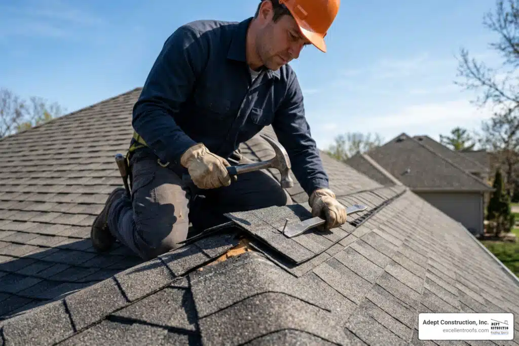 replace ridge cap shingles