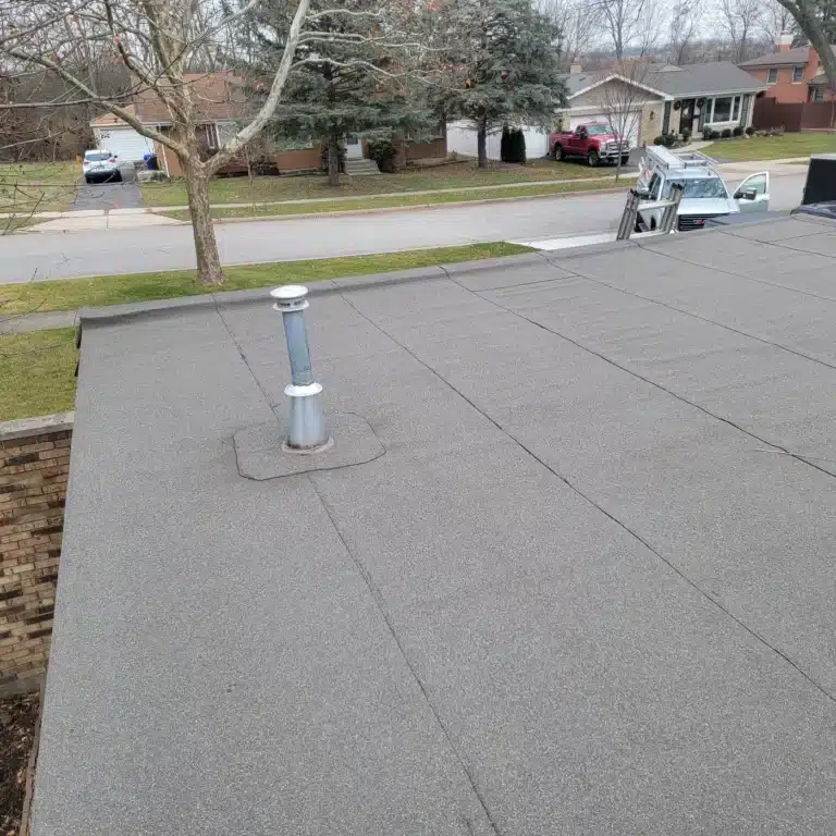 Flat roof replacement in Glen Ellyn, IL