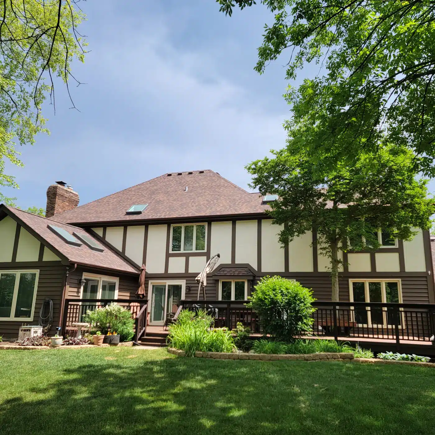 Finished Adept Construction roof replacement on a Naperville, IL home
